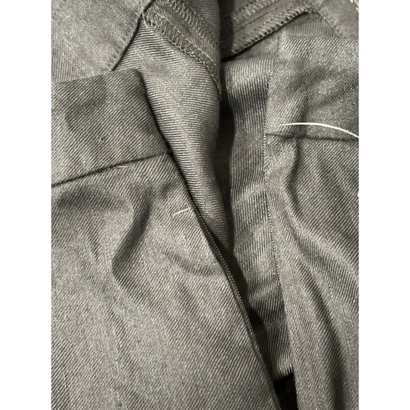 POLO RALPH LAUREN Linen Wide Leg Palazzo Pant Black Pockets Sz 18 Workwear - Picture 9 of 10